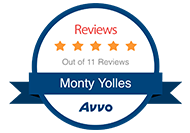 AVVO review badge - Personal Injury Lawyer - Gaithersburg, Maryland